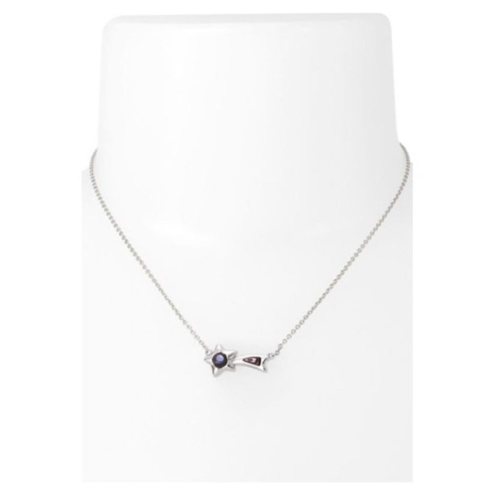 Coach Shooting Star Abalone Pendant Necklace Sterling Silver 925. 16-18 inch NEW